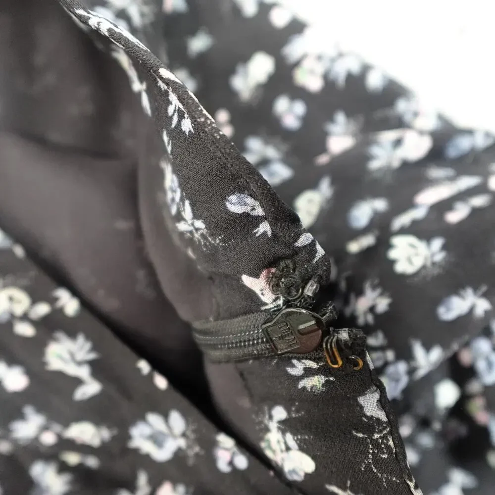 Love‎ Shack Fancy Skirt Womens 2 Mini Silk Floral Ruffle Tiered Feminine Fairy